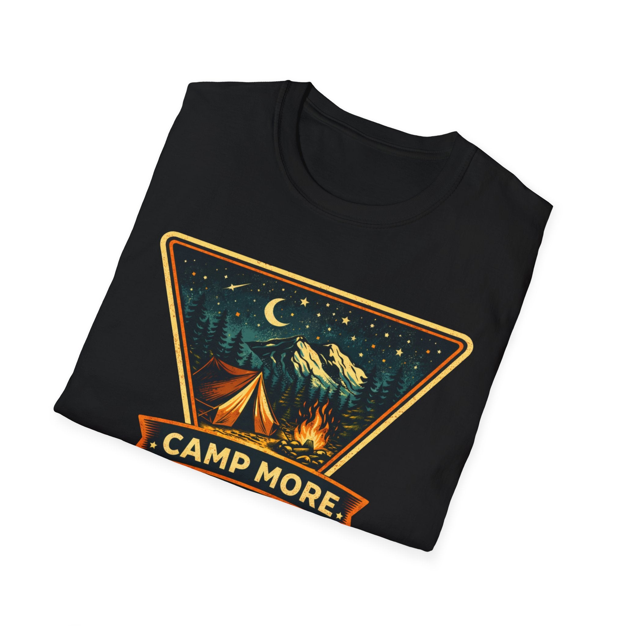 Camp More Worry Less T-shirt