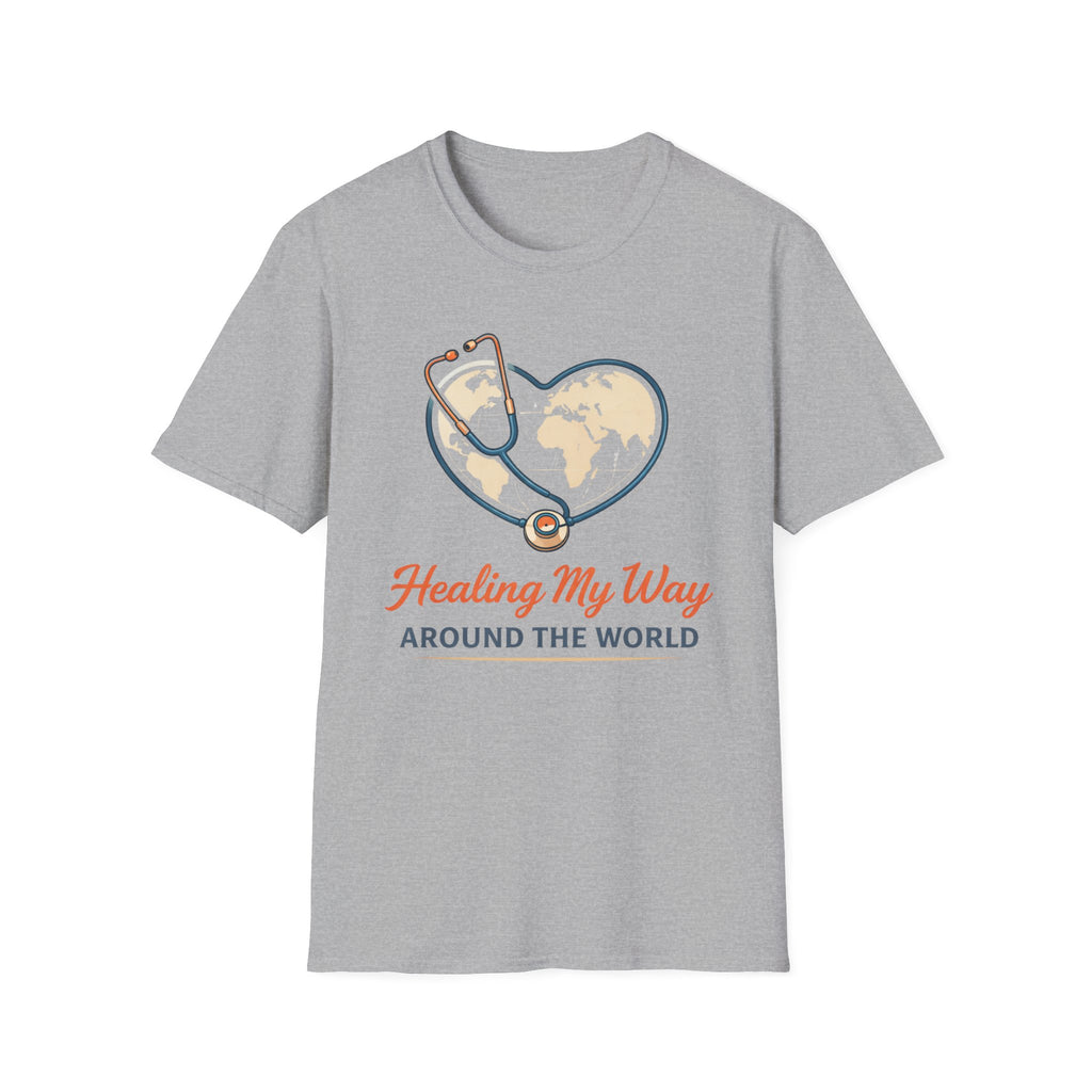 Healing My Way Around The World T-shirt