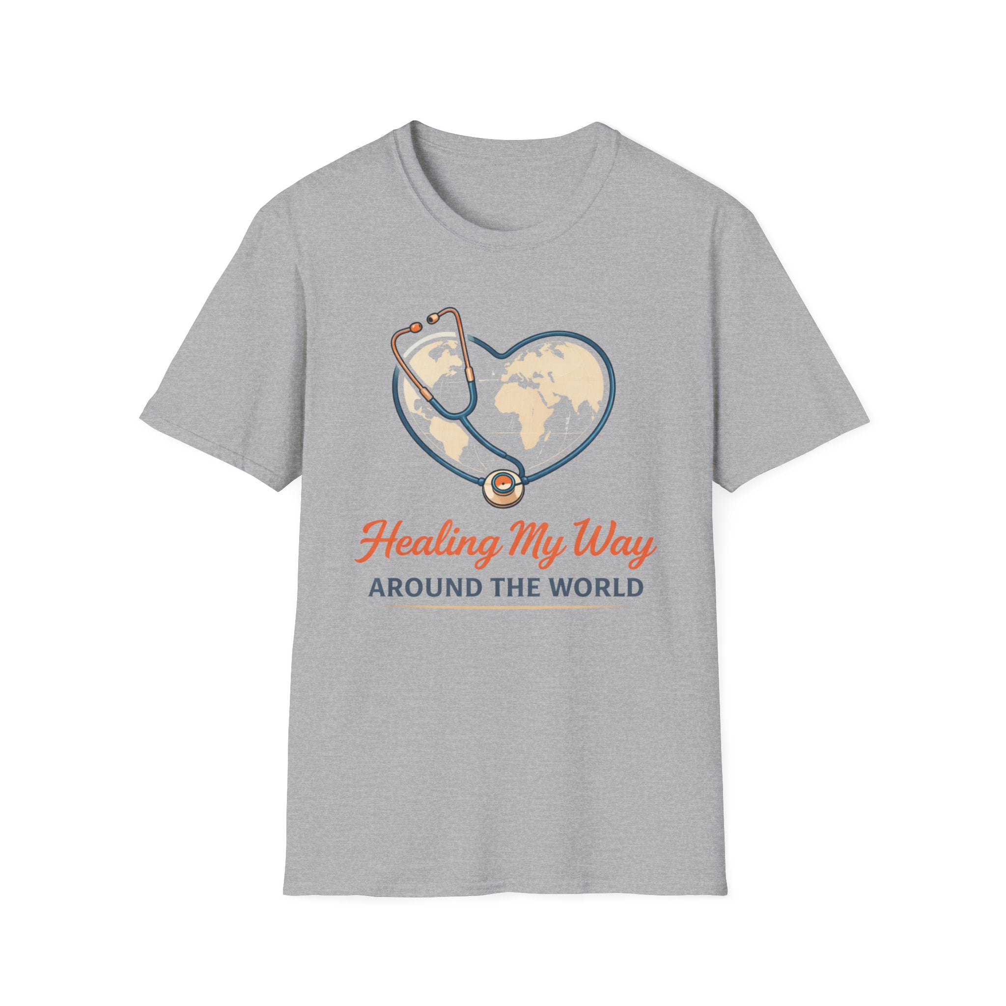 Healing My Way Around The World T-shirt
