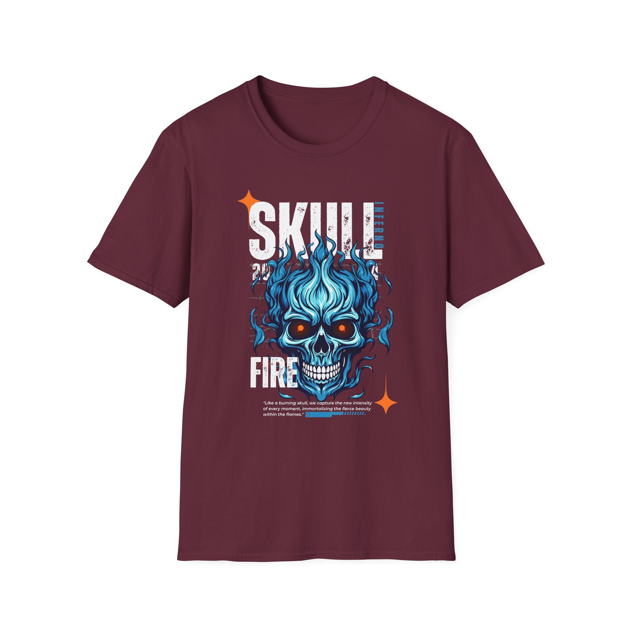 Inferno Skull Fire T-shirt