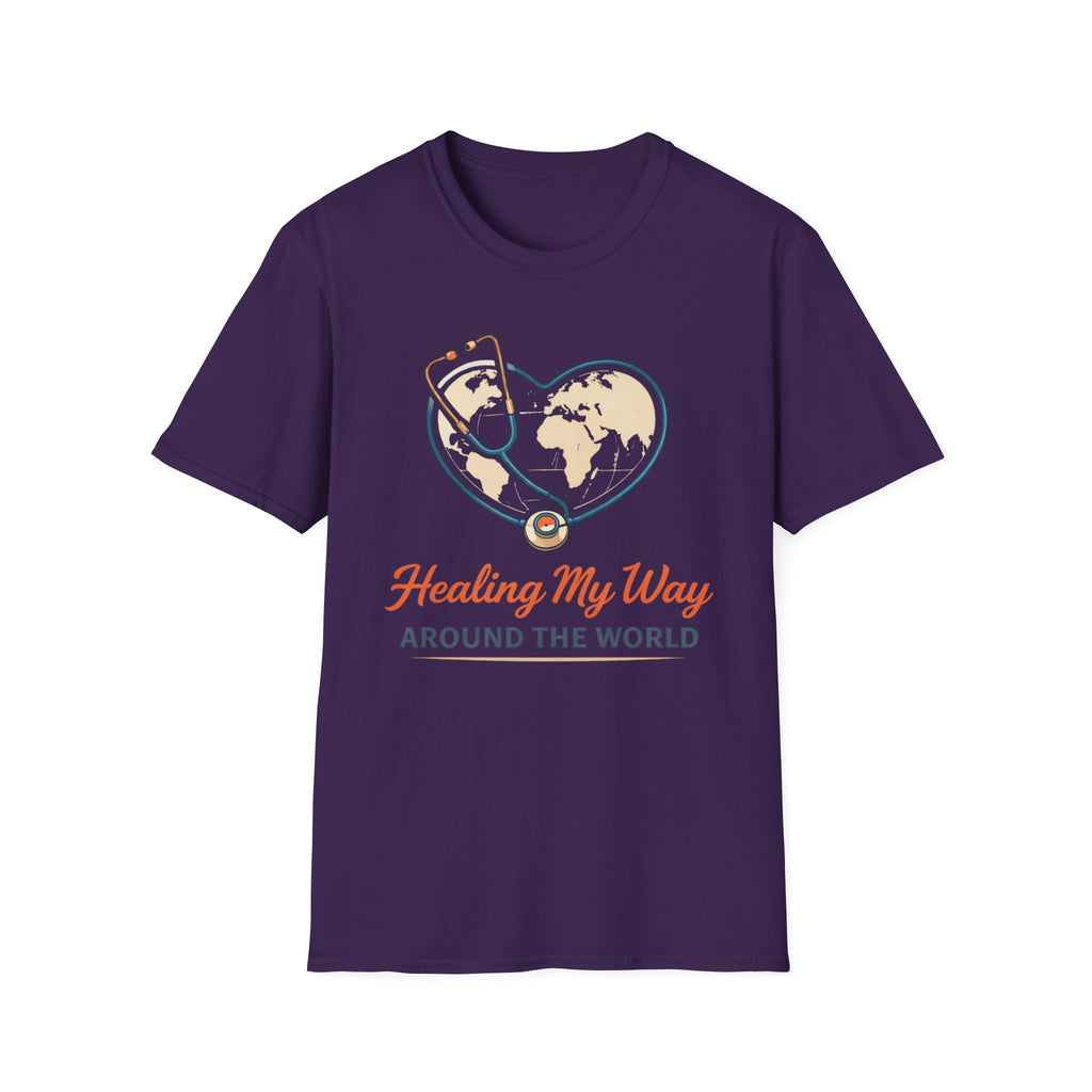 Healing My Way Around The World T-shirt