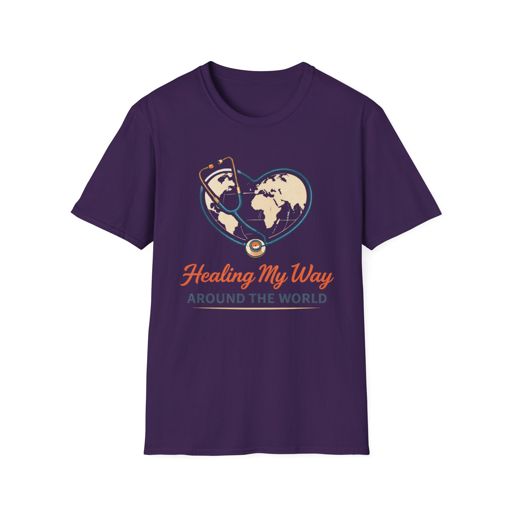 Healing My Way Around The World T-shirt