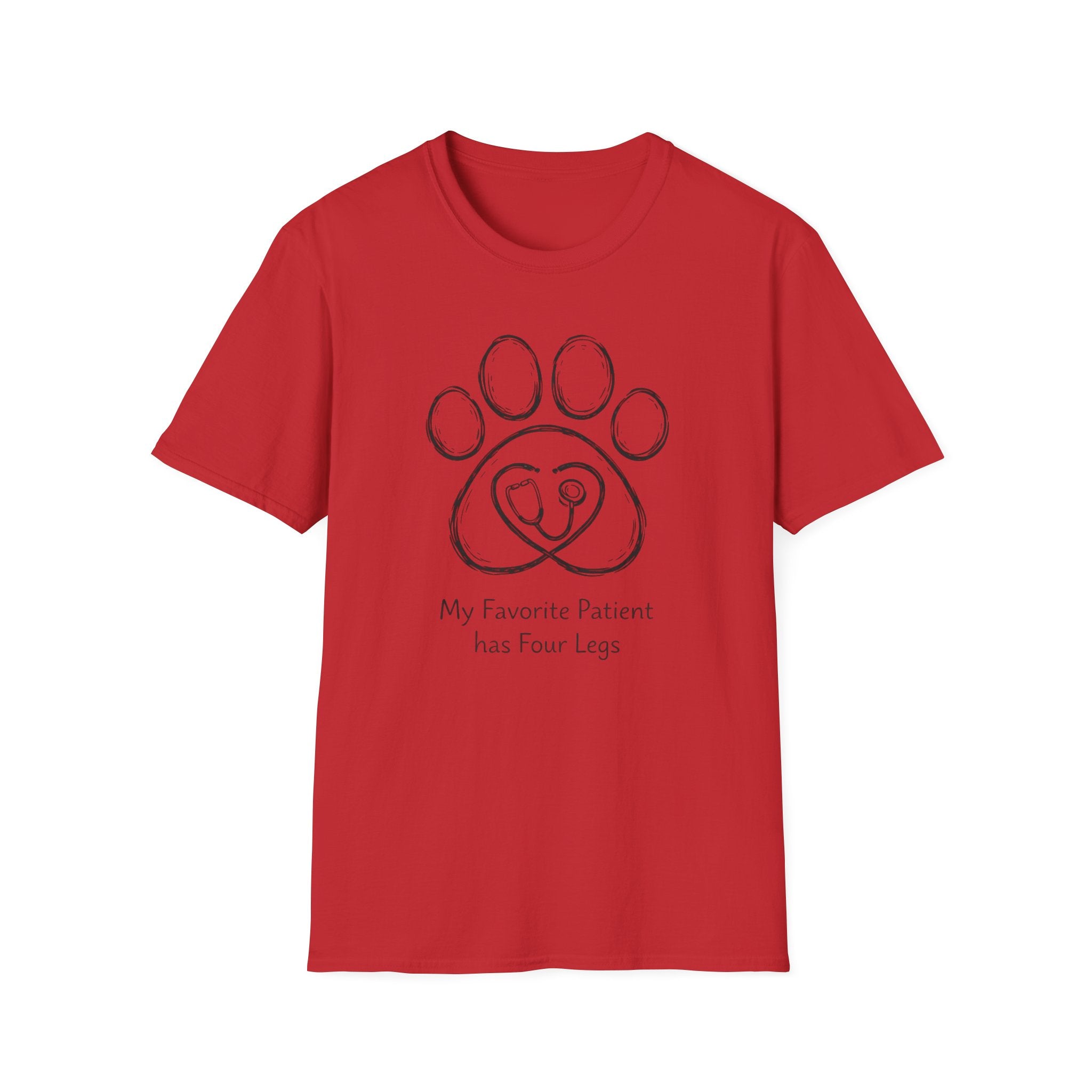 My Favorite Patient Has Four Legs T-shirt