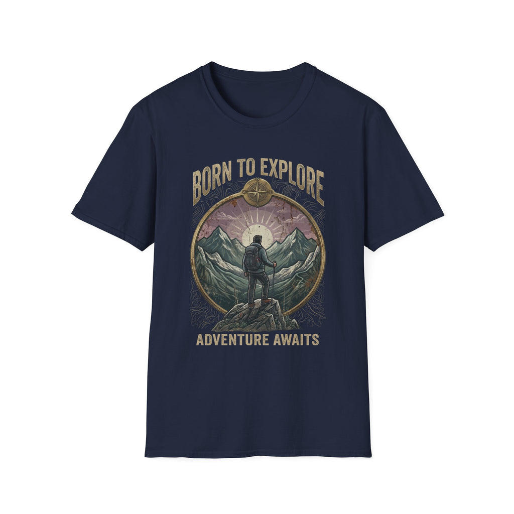 Born to Explore Adventure Awaits T-shirt