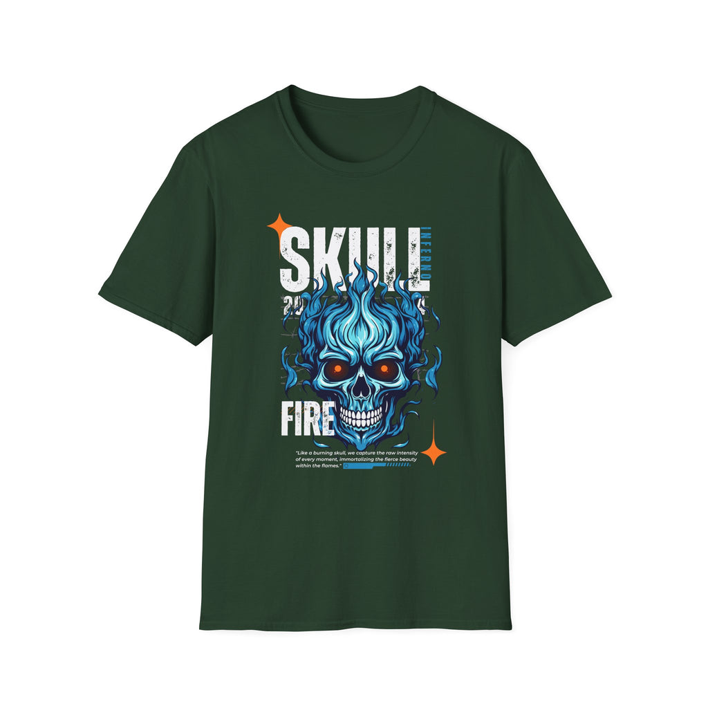 Inferno Skull Fire T-shirt