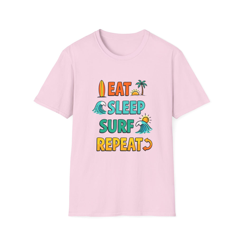 Eat Sleep Surf Repeat T-shirt