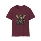 Eat Sleep Race Repeat T-shirt