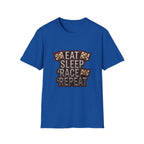 Eat Sleep Race Repeat T-shirt