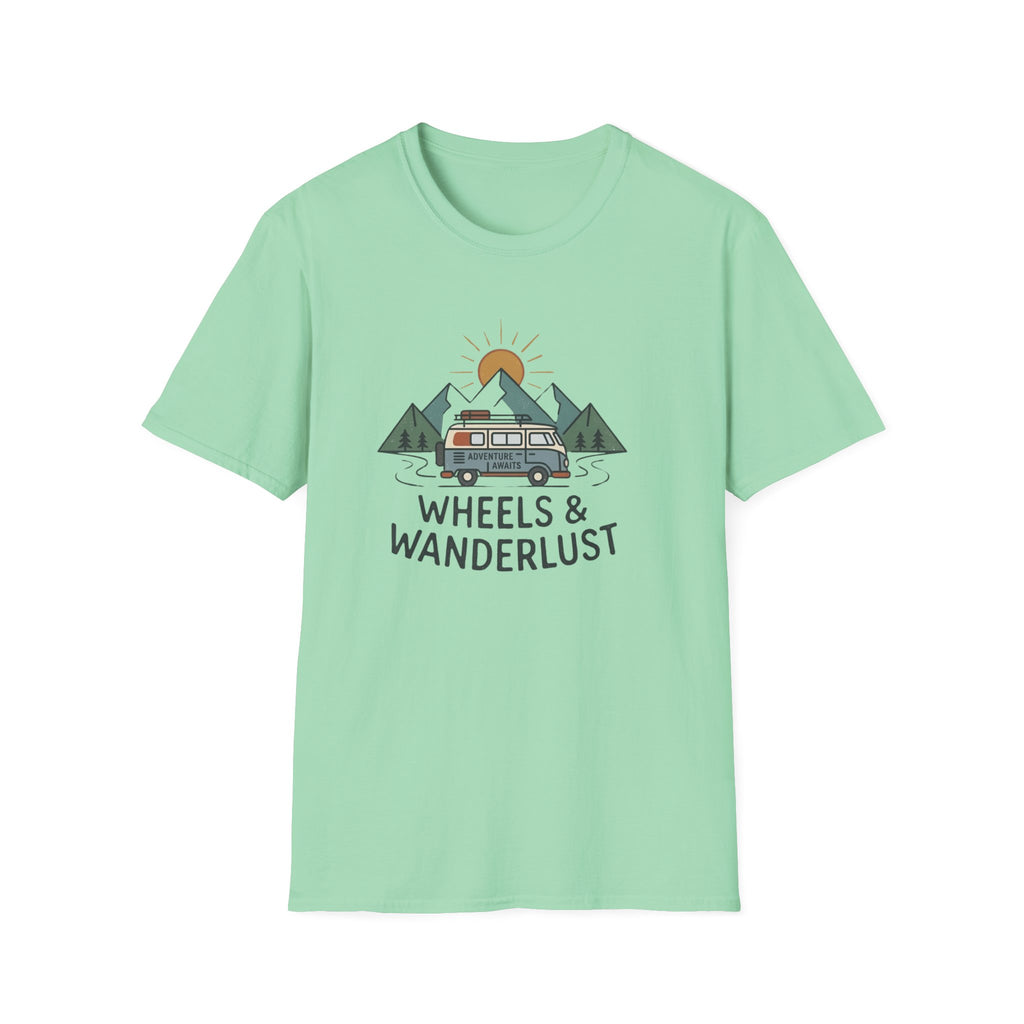 Wheels And Wanderlust T-shirt