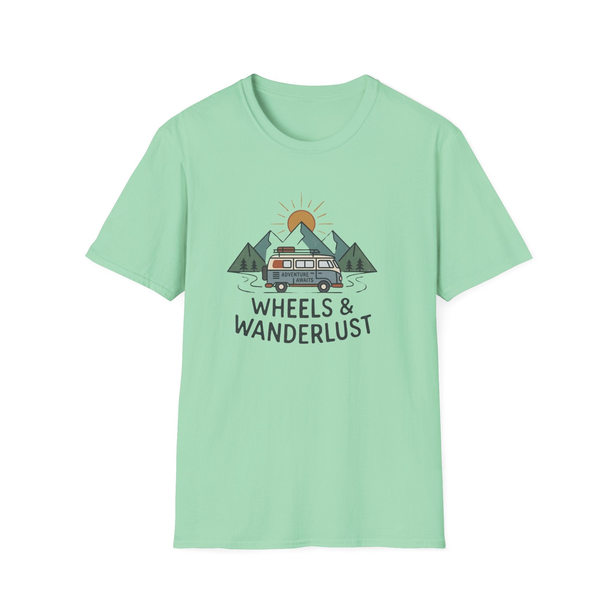 Wheels And Wanderlust T-shirt