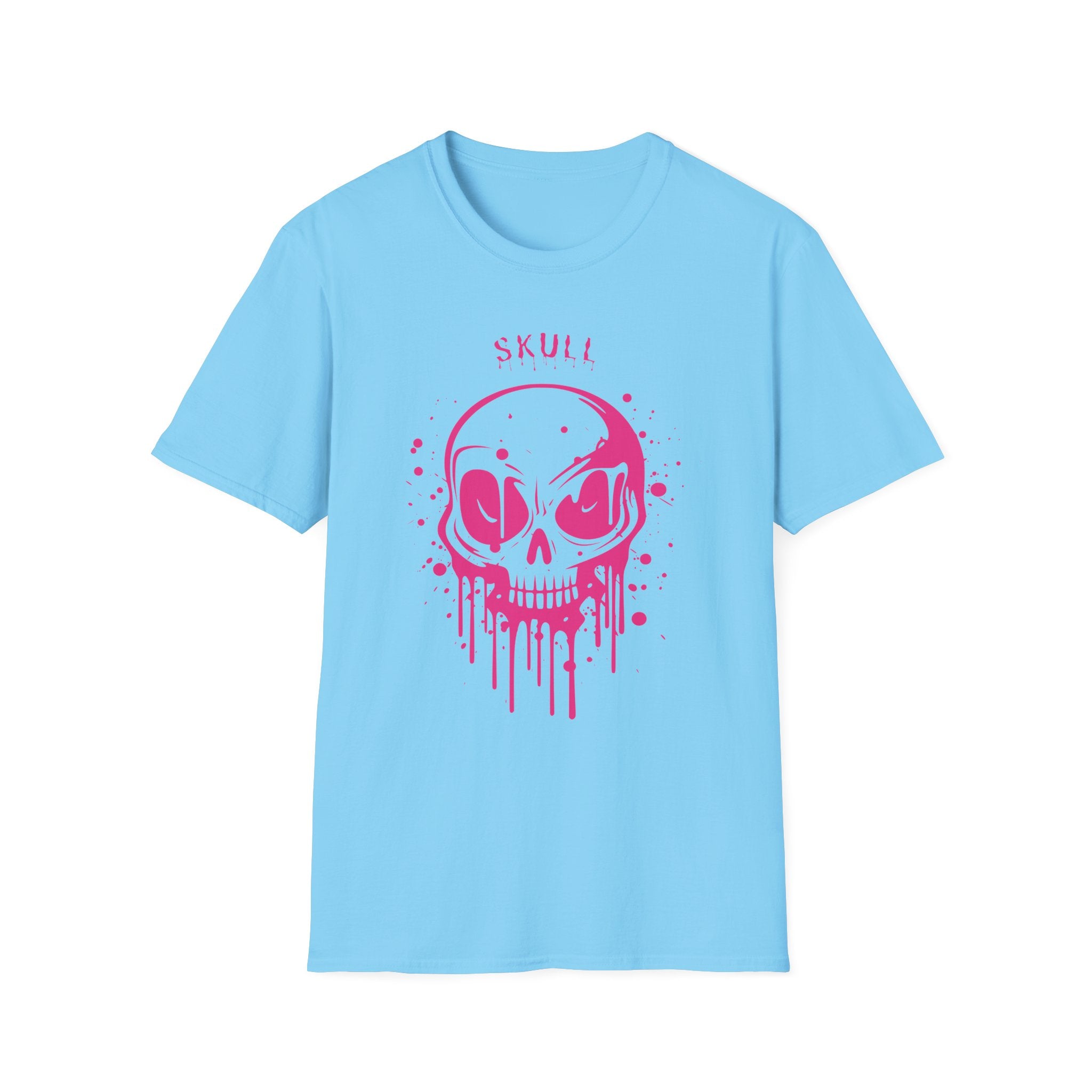 Neon Rage Skull T-shirt