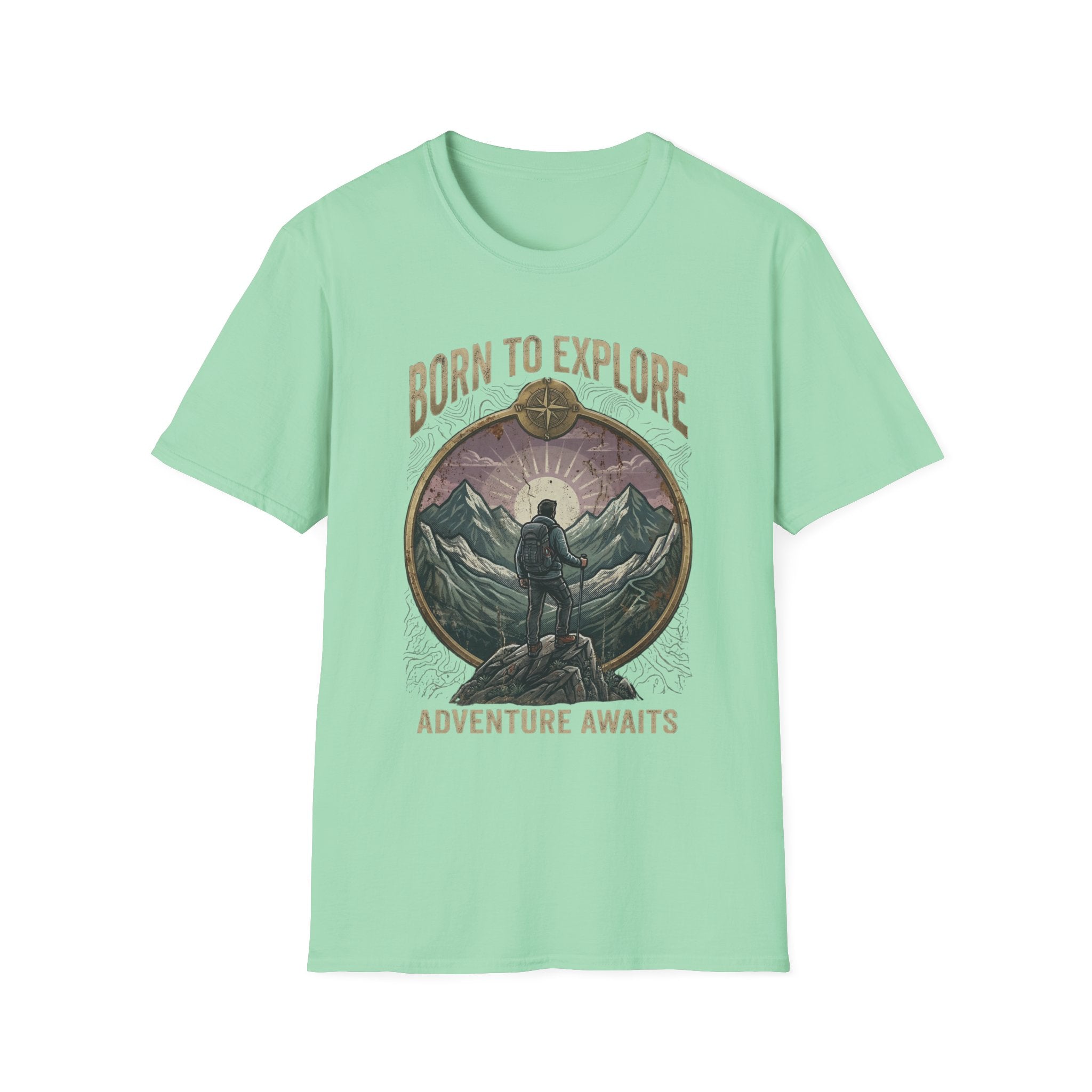 Born to Explore Adventure Awaits T-shirt