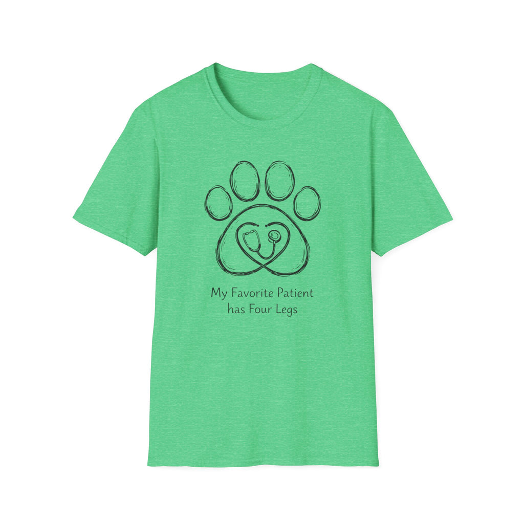 My Favorite Patient Has Four Legs T-shirt