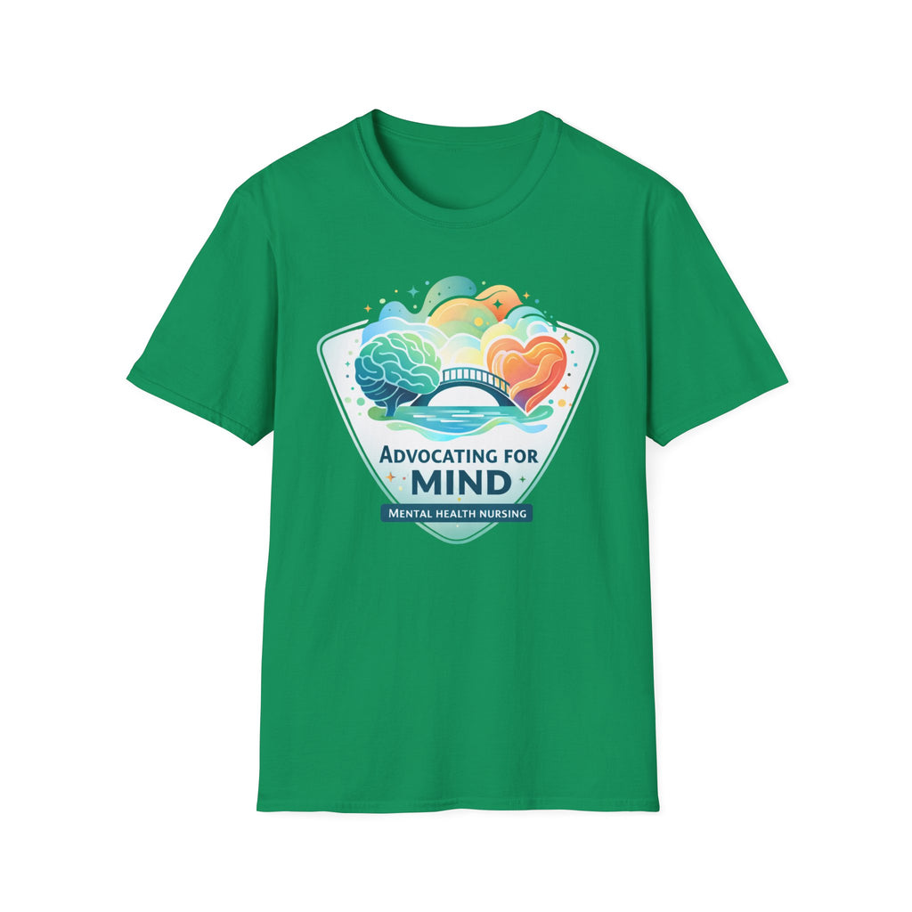 Advocating For Mind Mental Health Nursing T-shirt