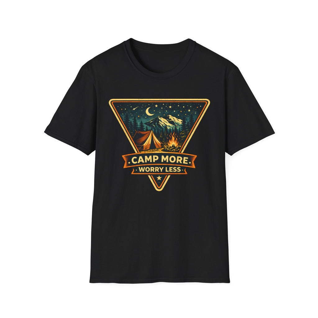 Camp More Worry Less T-shirt