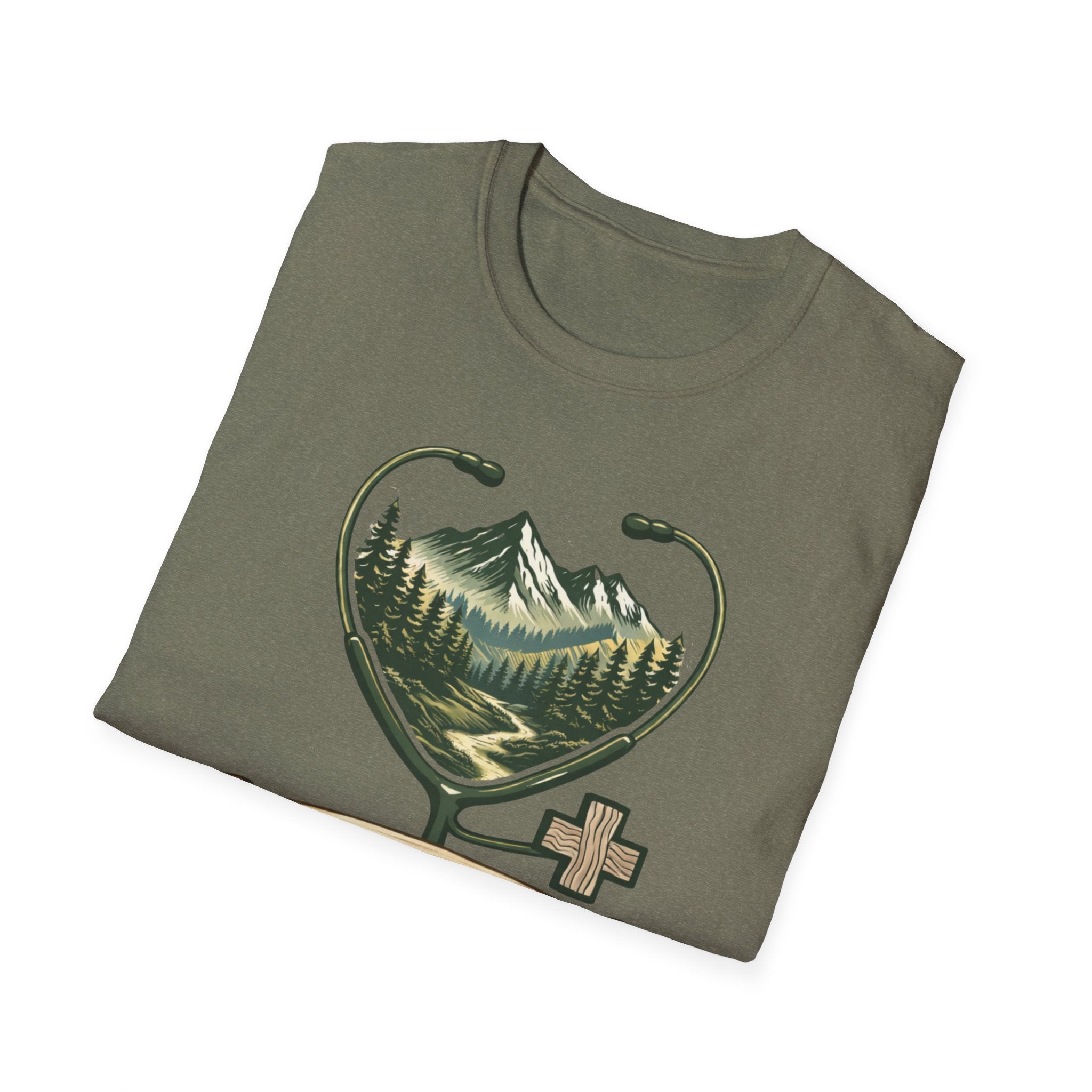 Miles From the Hospital Minutes From Heart T-shirt