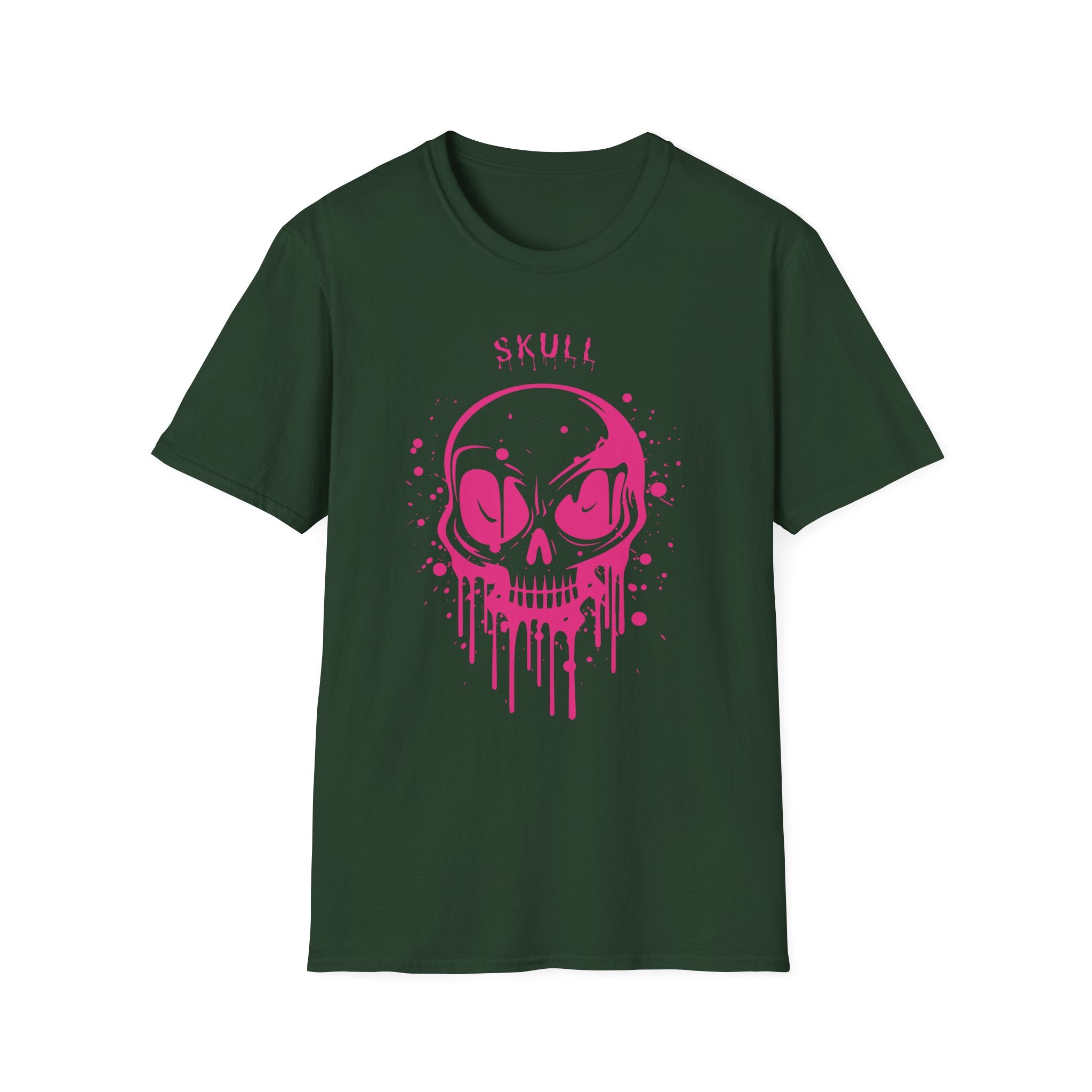 Neon Rage Skull T-shirt