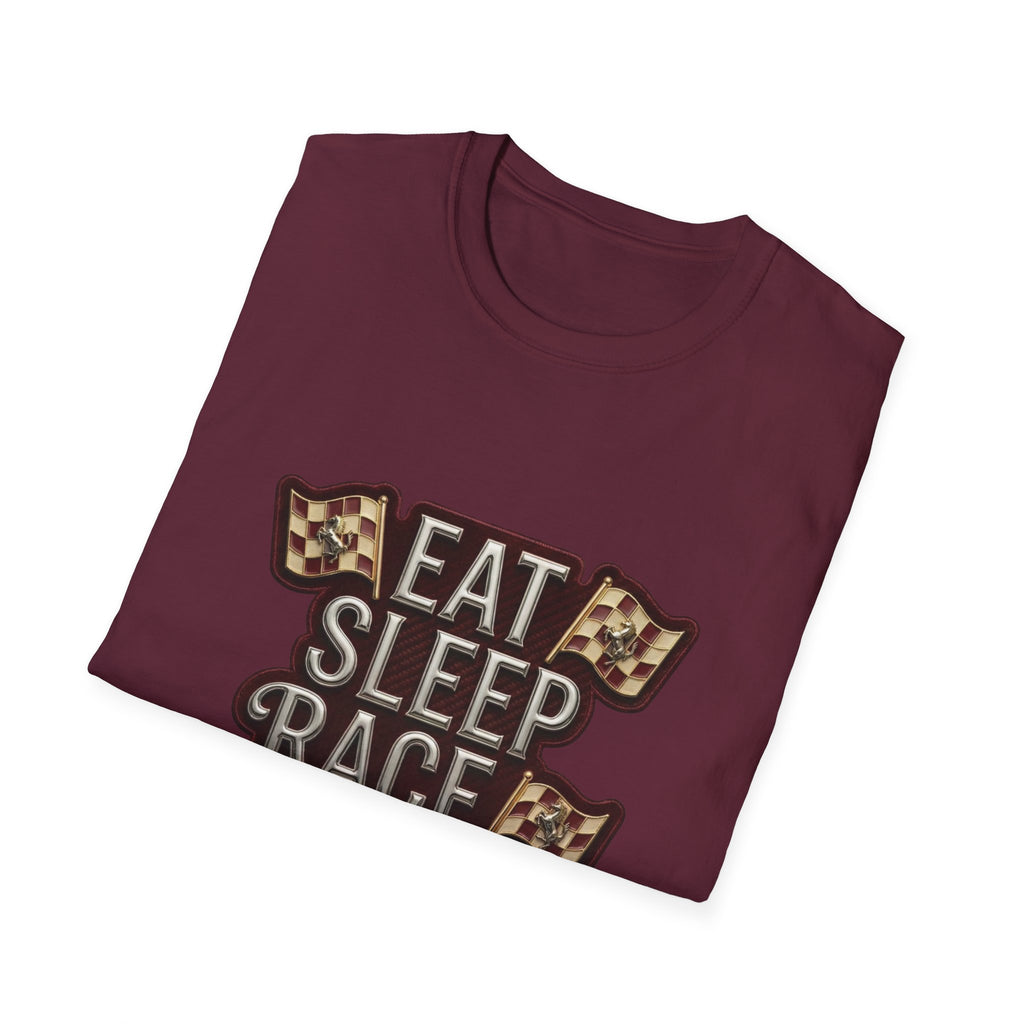 Eat Sleep Race Repeat T-shirt