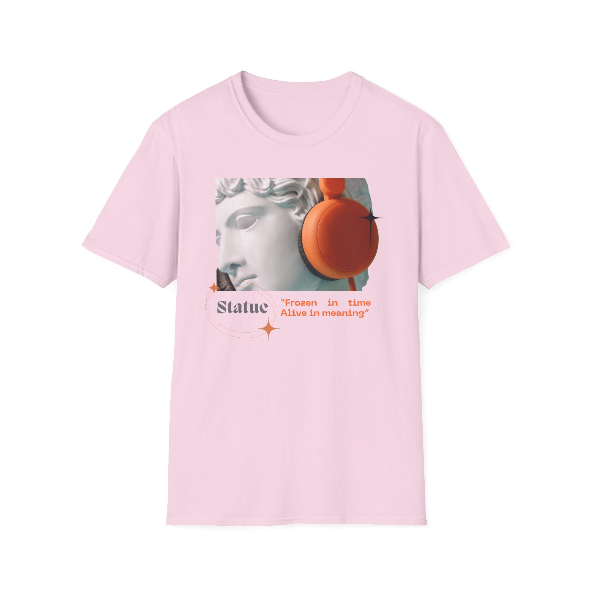 Statue Frozen in Time Alive In Meaning T-shirt