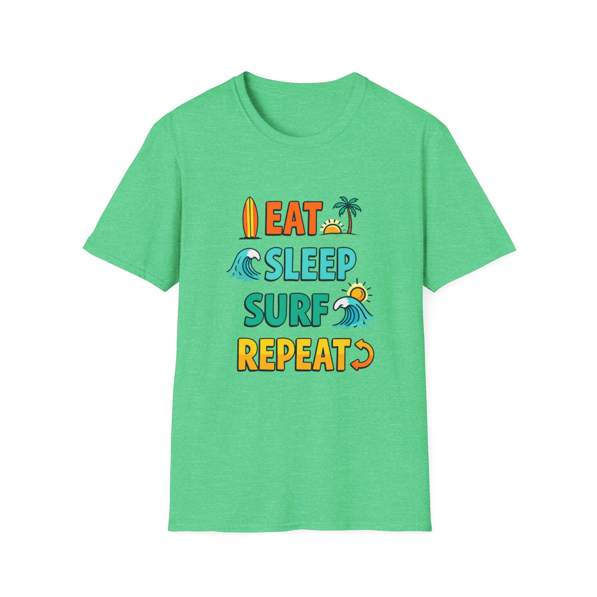 Eat Sleep Surf Repeat T-shirt