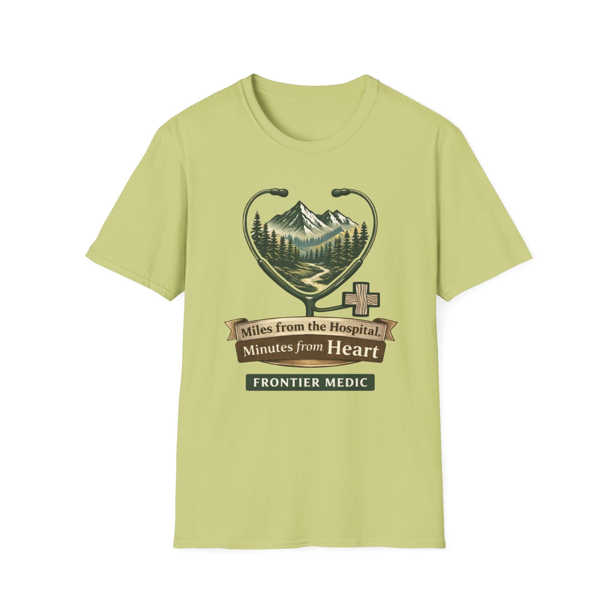 Miles From the Hospital Minutes From Heart T-shirt