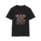 Eat Sleep Race Repeat T-shirt