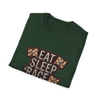 Eat Sleep Race Repeat T-shirt