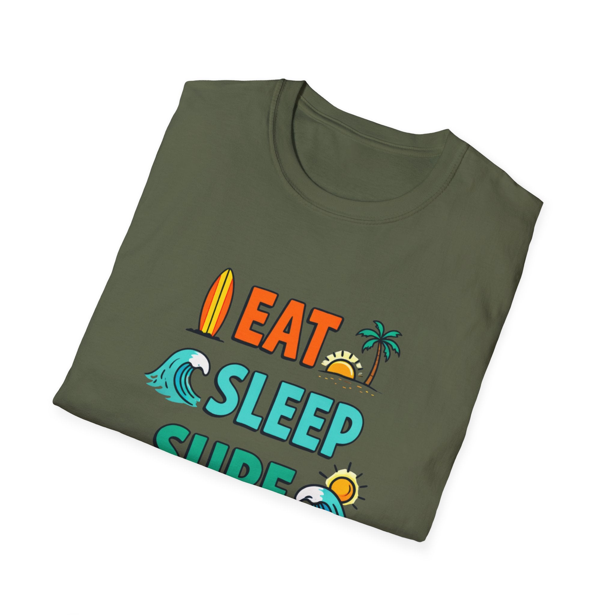 Eat Sleep Surf Repeat T-shirt