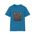 Eat Sleep Race Repeat T-shirt
