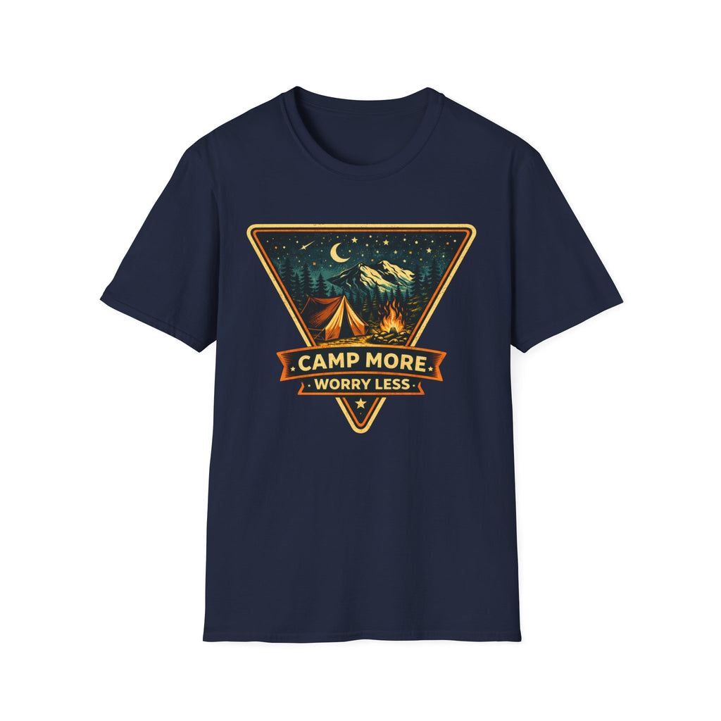 Camp More Worry Less T-shirt