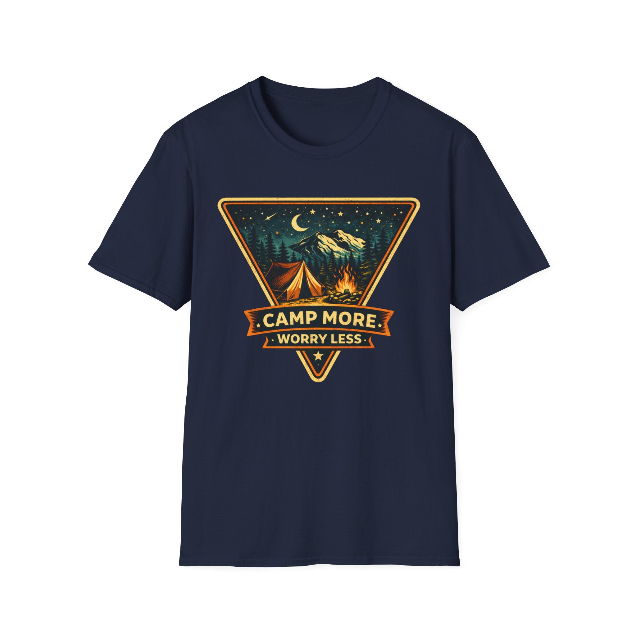 Camp More Worry Less T-shirt