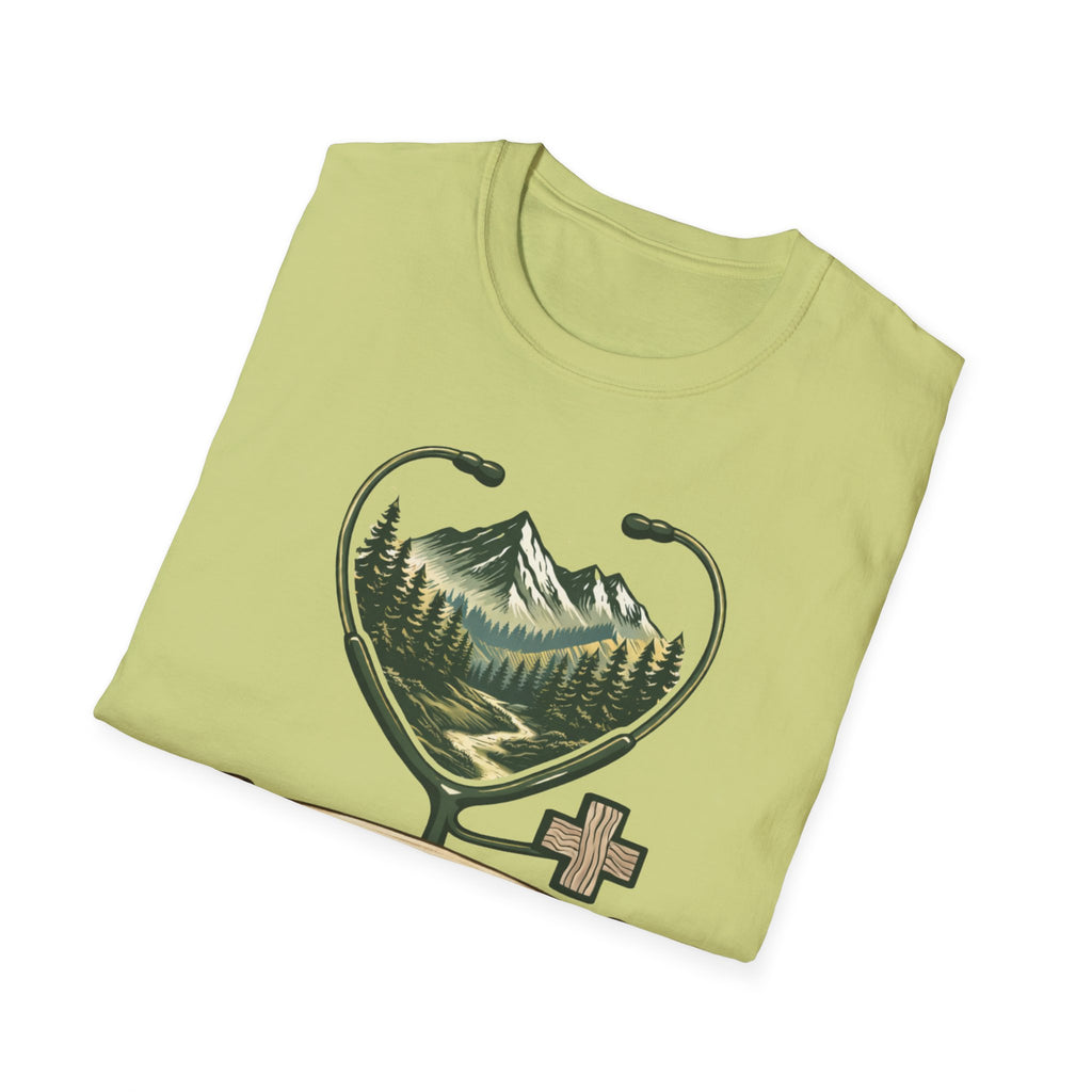 Miles From the Hospital Minutes From Heart T-shirt
