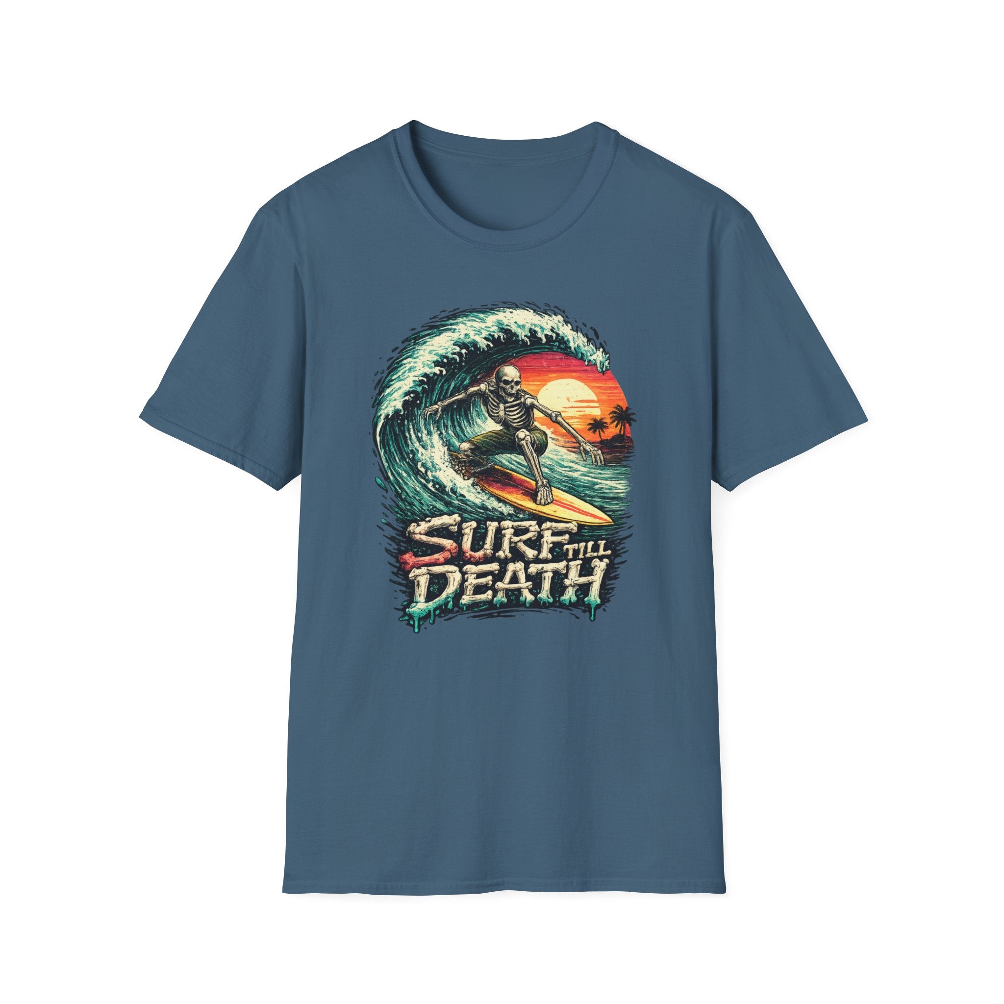 Surf Till Death  T-shirt