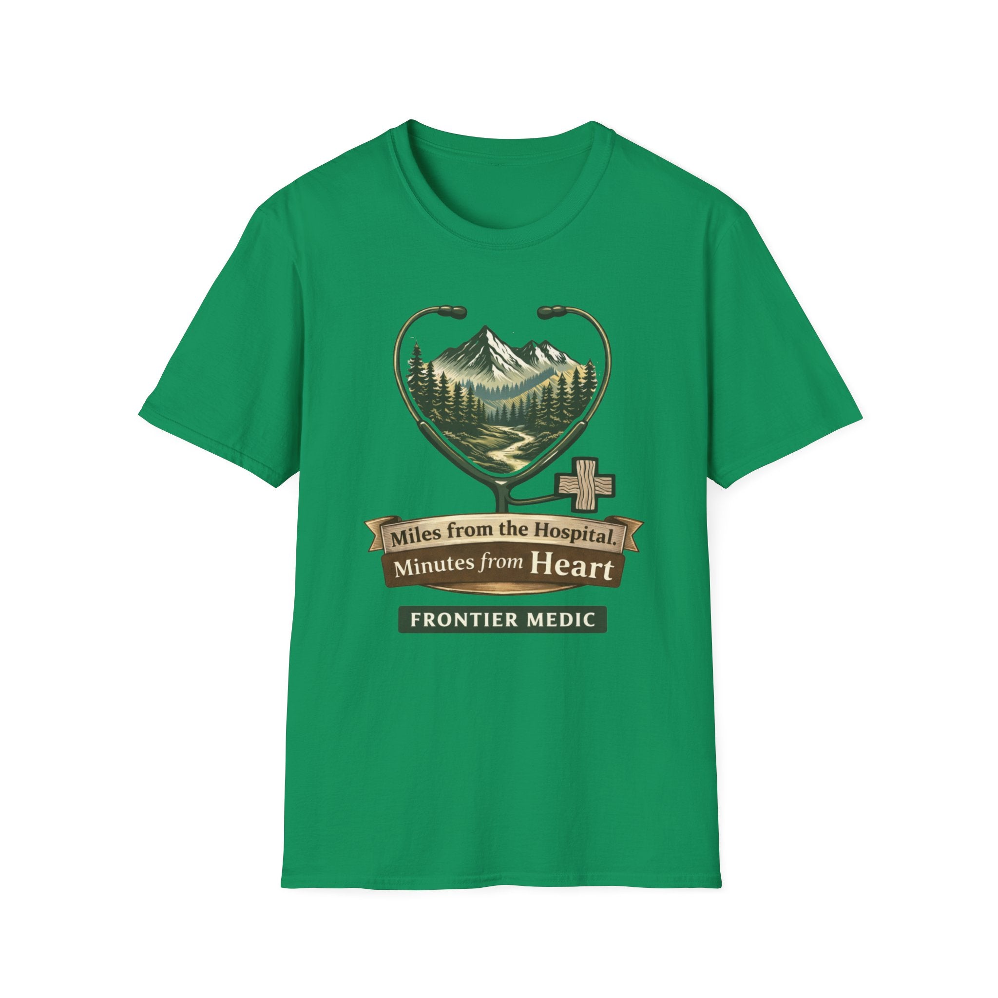 Miles From the Hospital Minutes From Heart T-shirt