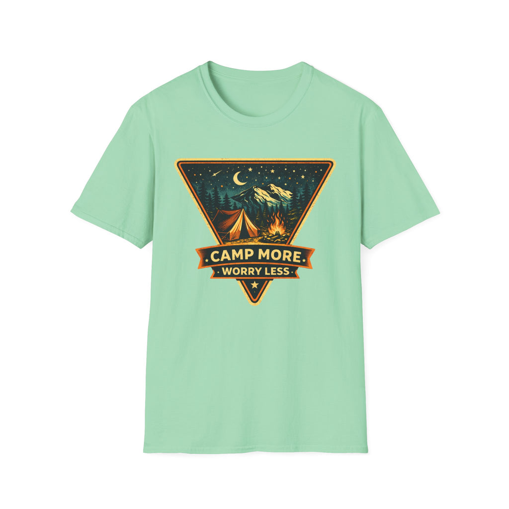 Camp More Worry Less T-shirt