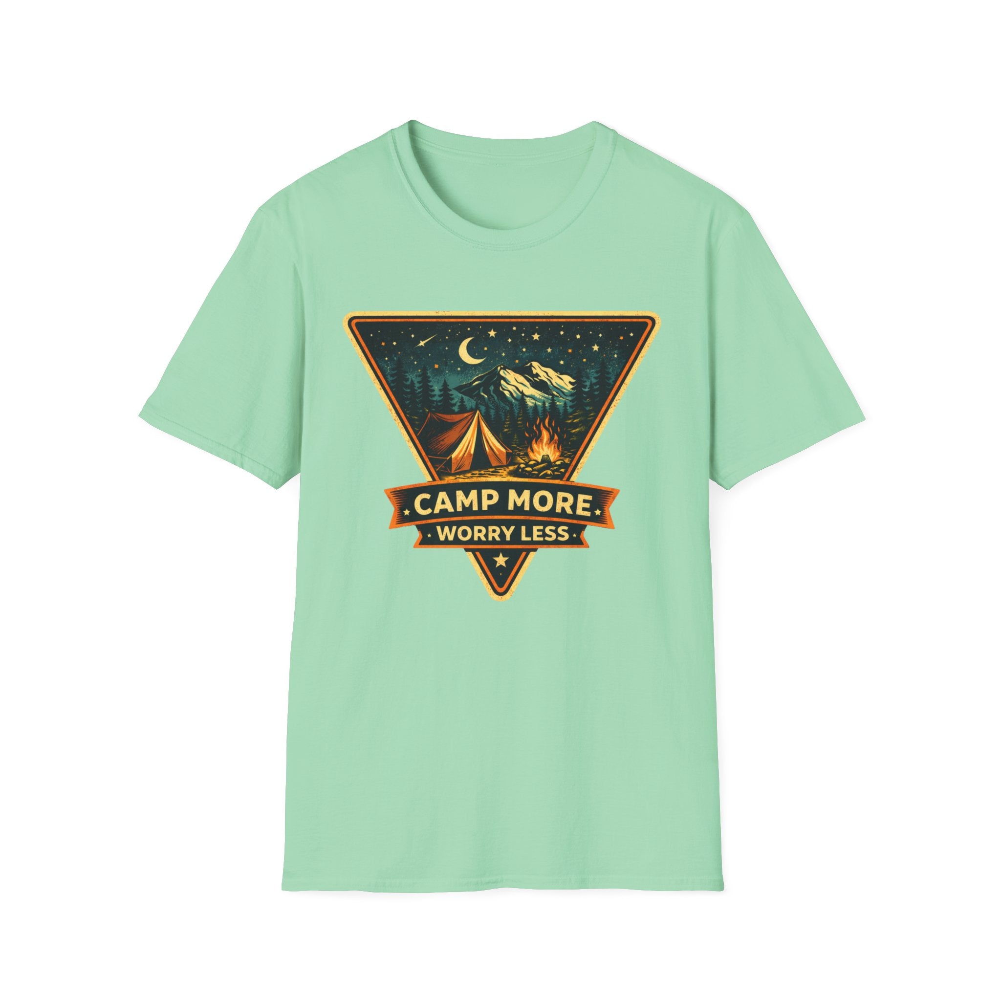 Camp More Worry Less T-shirt