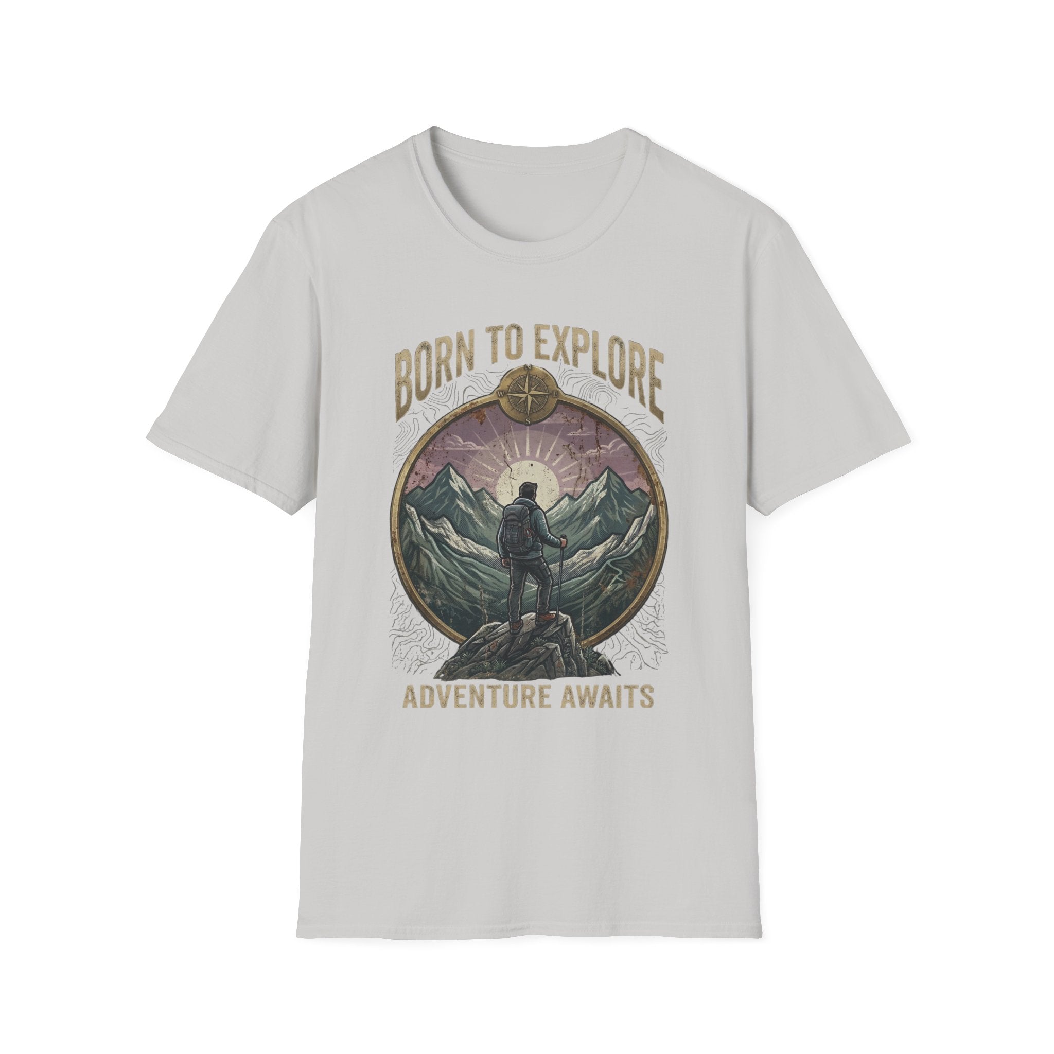 Born to Explore Adventure Awaits T-shirt