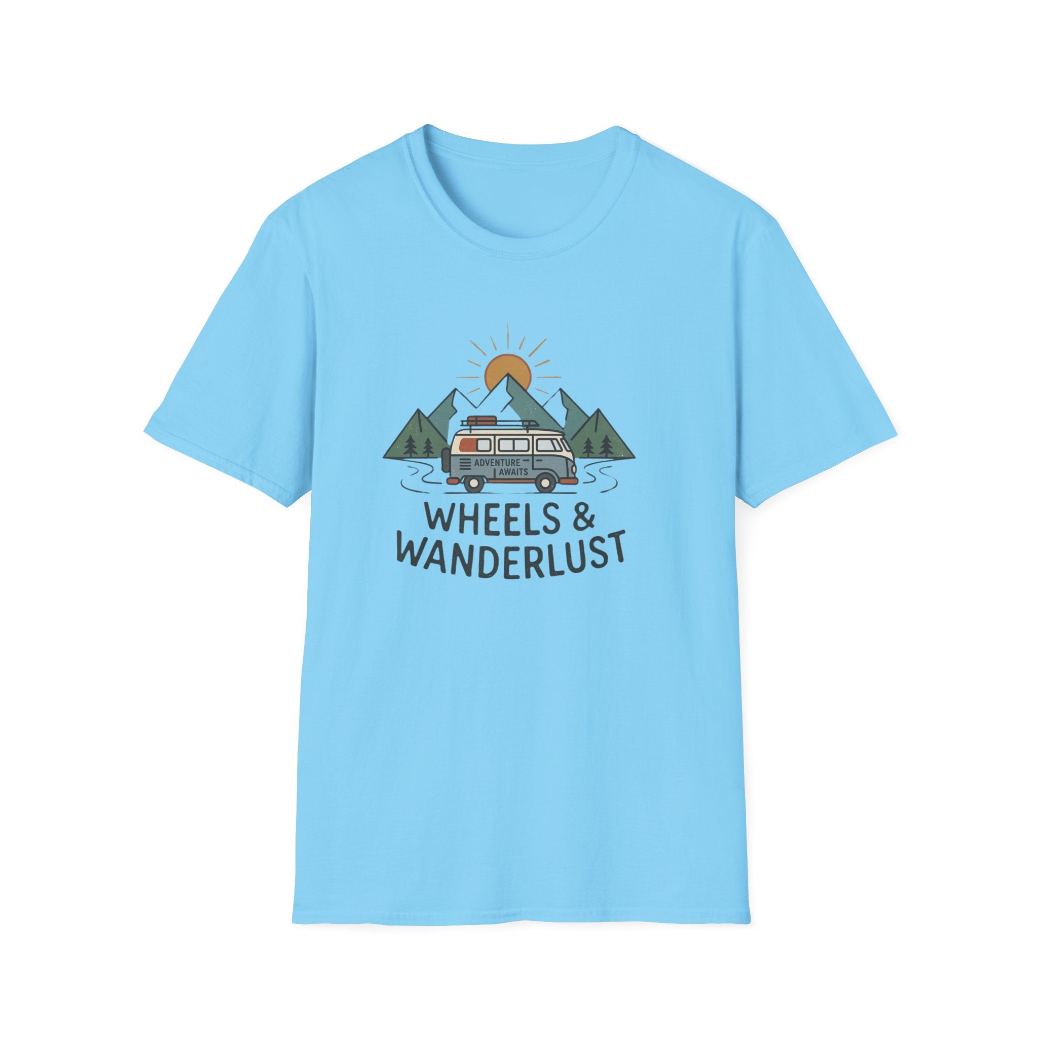Wheels And Wanderlust T-shirt