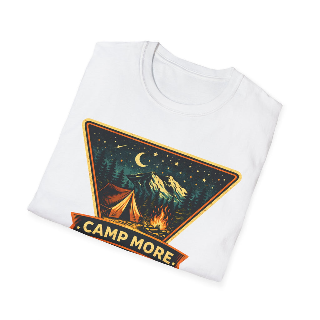 Camp More Worry Less T-shirt