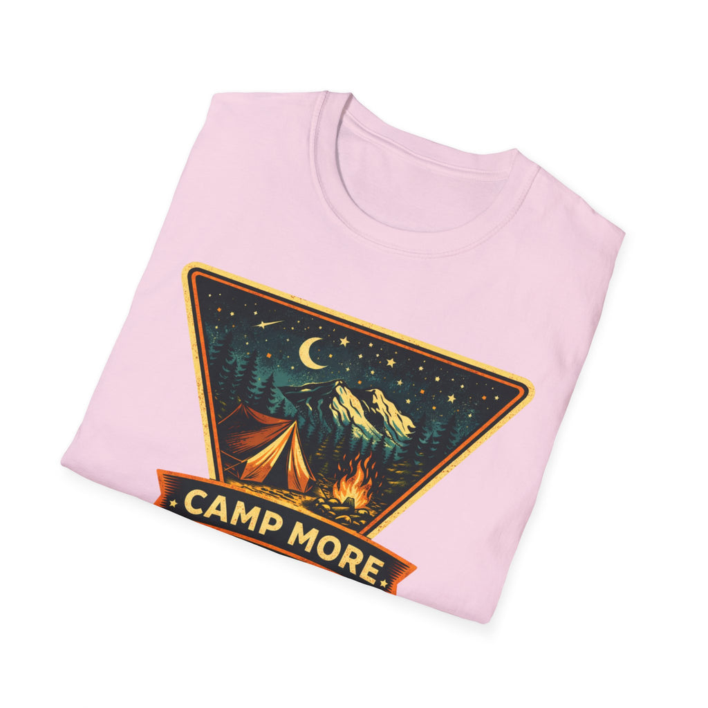 Camp More Worry Less T-shirt