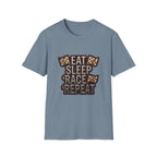 Eat Sleep Race Repeat T-shirt