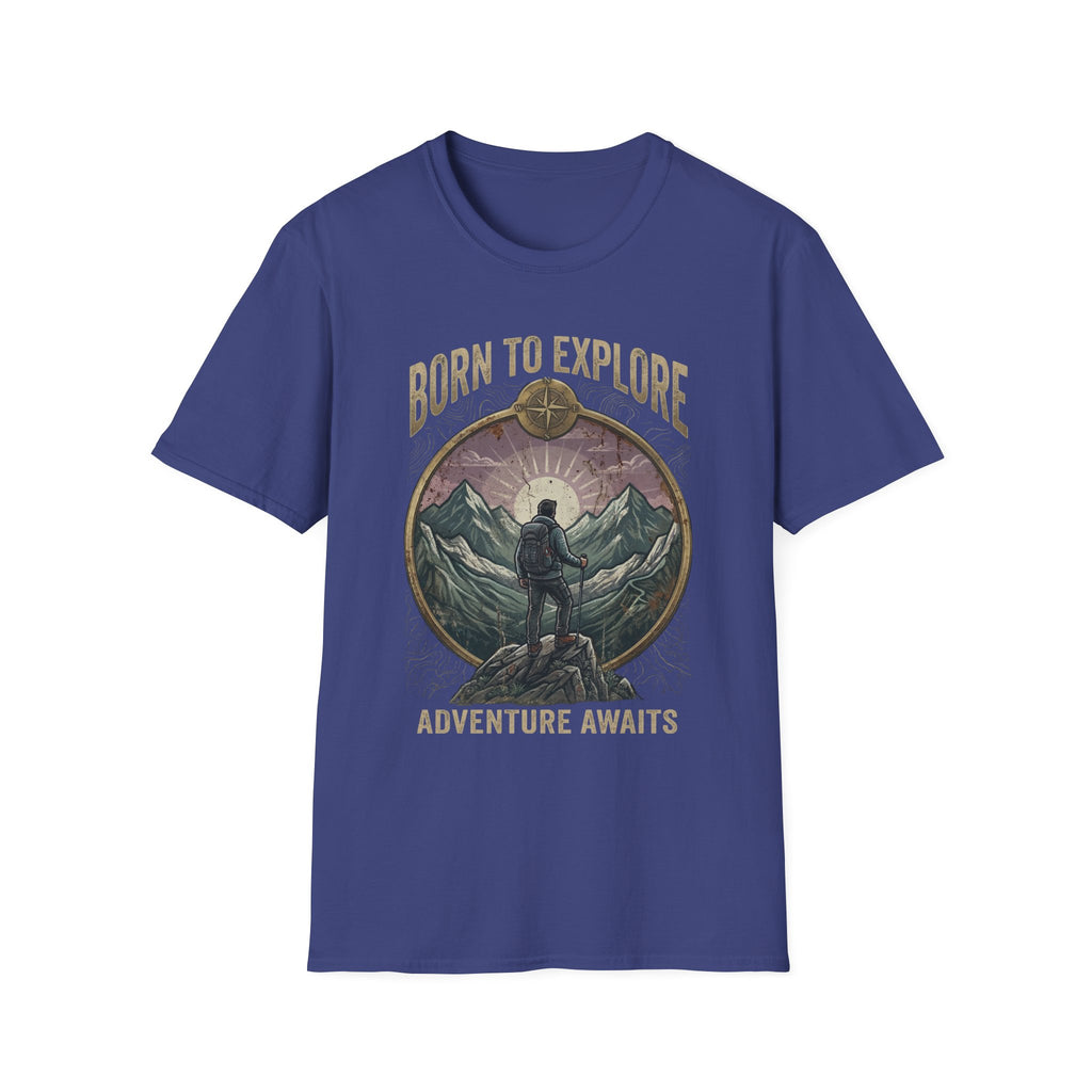 Born to Explore Adventure Awaits T-shirt