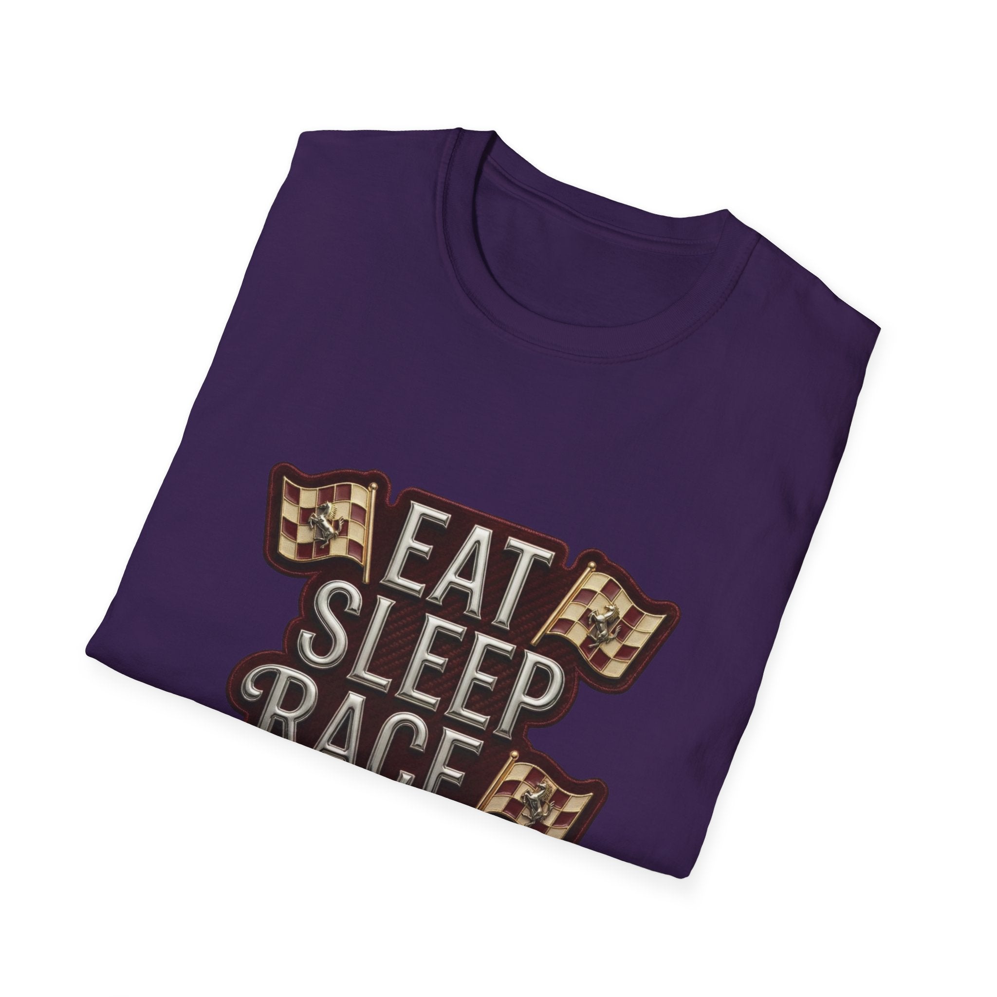 Eat Sleep Race Repeat T-shirt