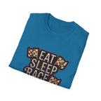 Eat Sleep Race Repeat T-shirt