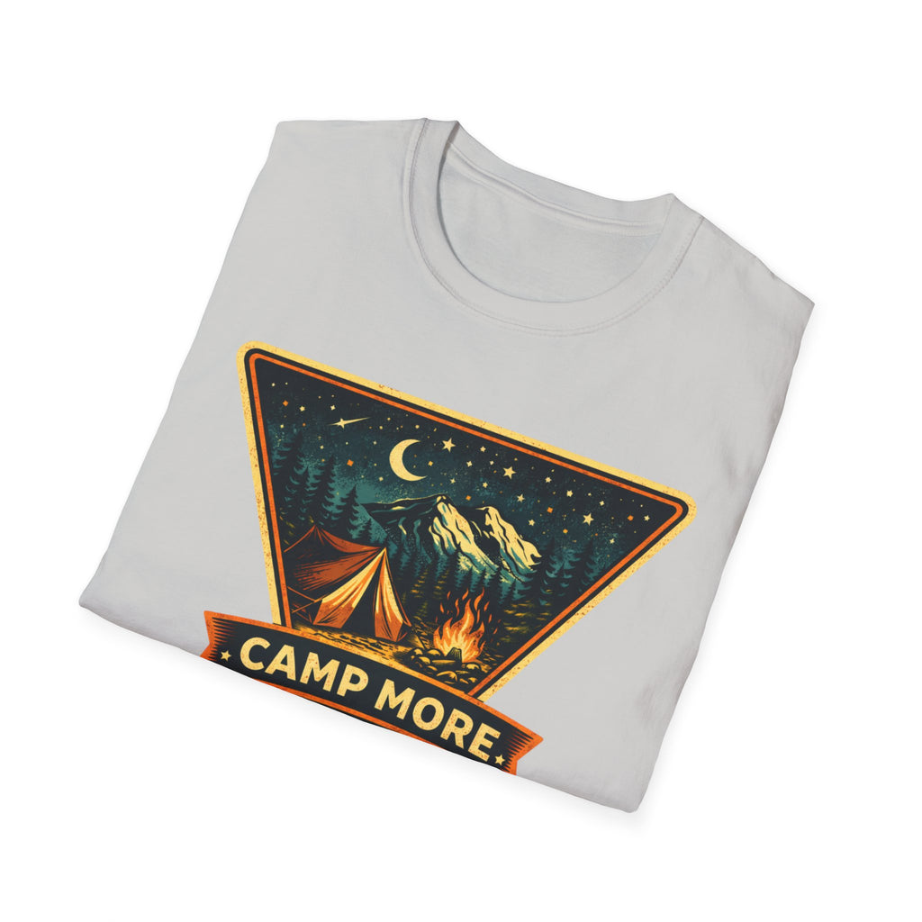 Camp More Worry Less T-shirt