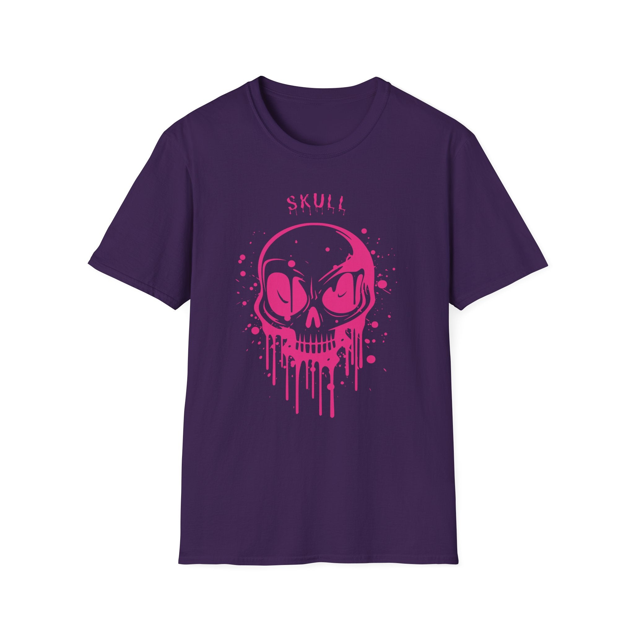 Neon Rage Skull T-shirt