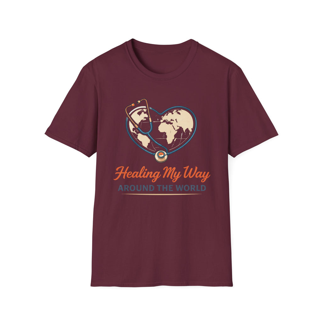 Healing My Way Around The World T-shirt