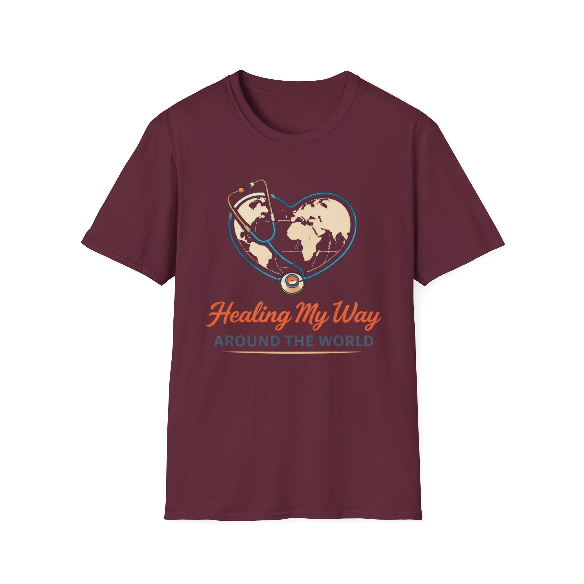 Healing My Way Around The World T-shirt