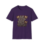 Eat Sleep Race Repeat T-shirt