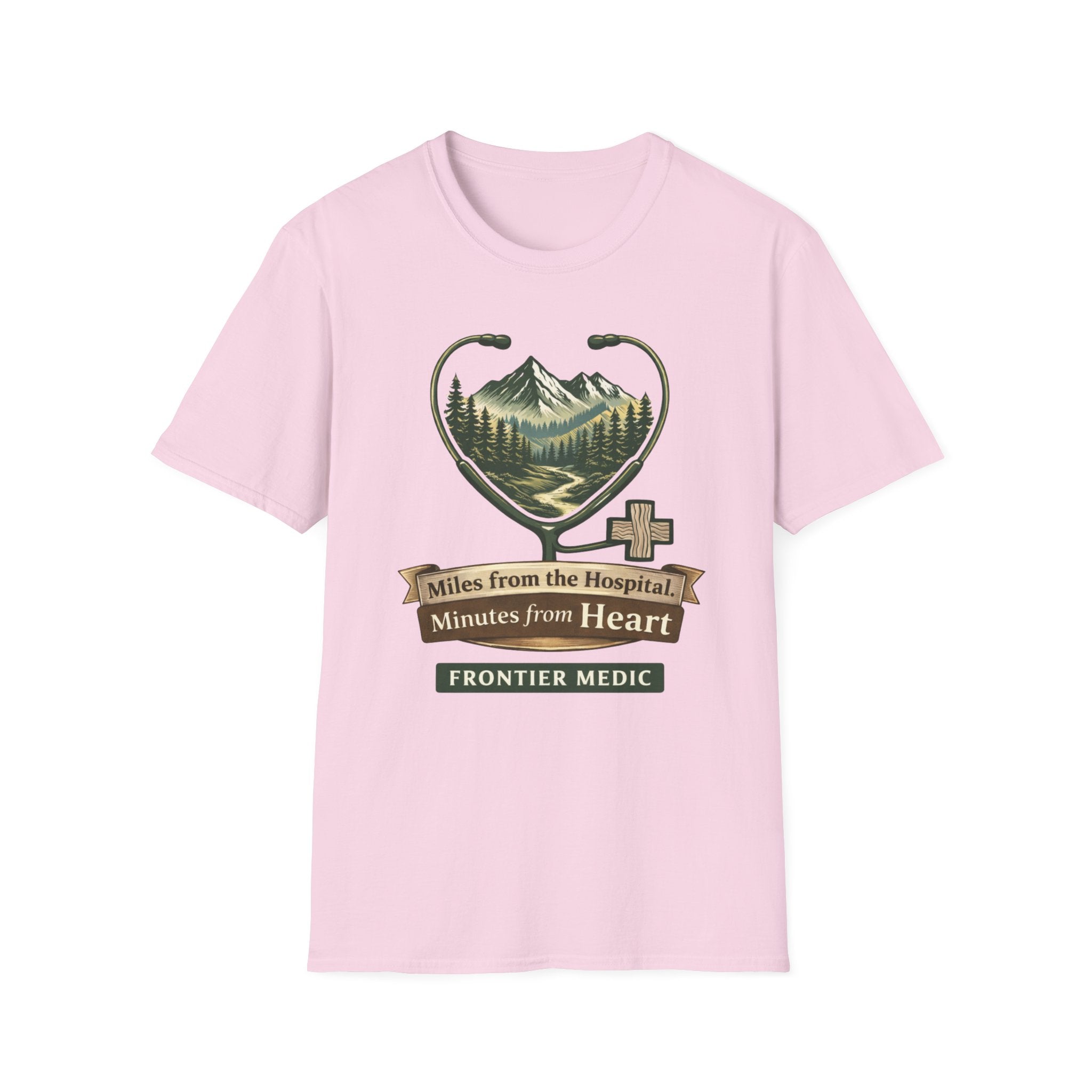 Miles From the Hospital Minutes From Heart T-shirt